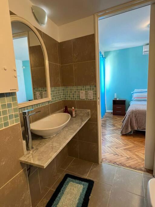 Апартаменти Luminoso Depto Piso 19 Vista Al Rio En Palermo Буенос-Айрес Екстер'єр фото